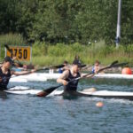 Lukas Drossart und Jonas Zimmermann im K2 über 500 Meter