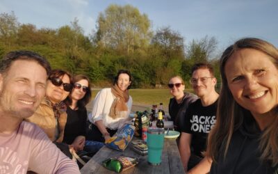 Abschied mit Paddeln, Flohmarkt und Sonnenuntergang: Danke, liebe Tina!
