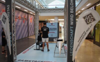Paddel Aktion im Rheinpark-Center Neuss