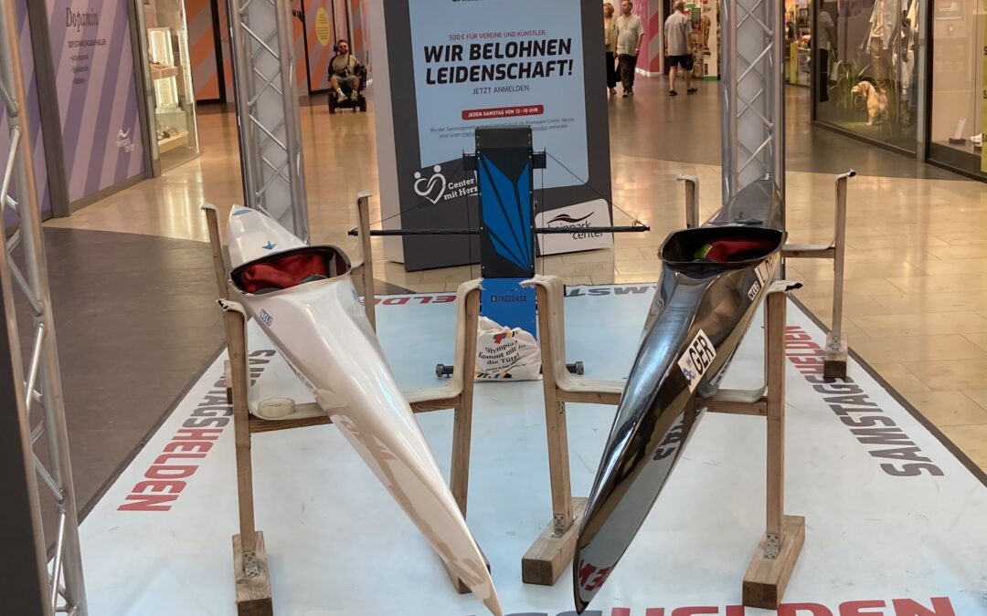 Samstagshelden im Rheinpark-Center: Rennsport
